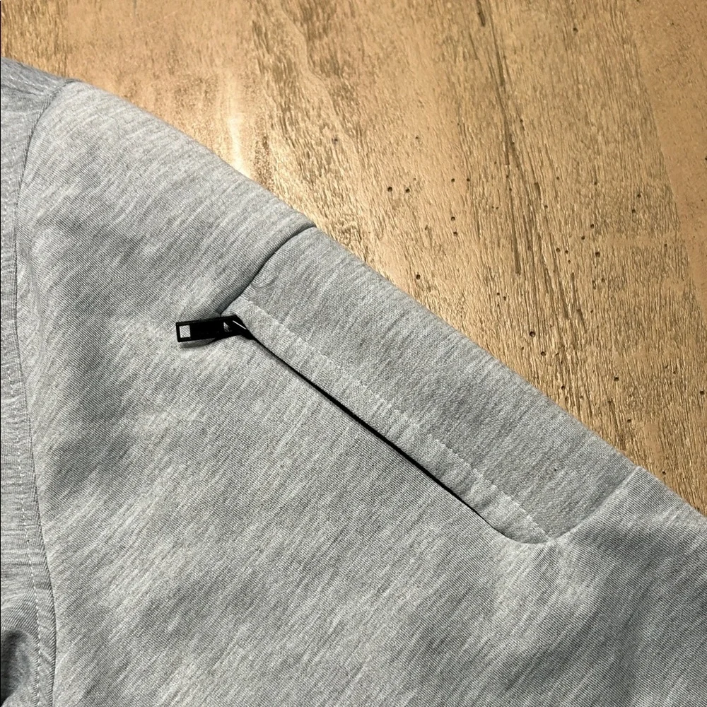 DKNY Light Gray Quarter-Zip Sweatshirt - Picture 6 of 8